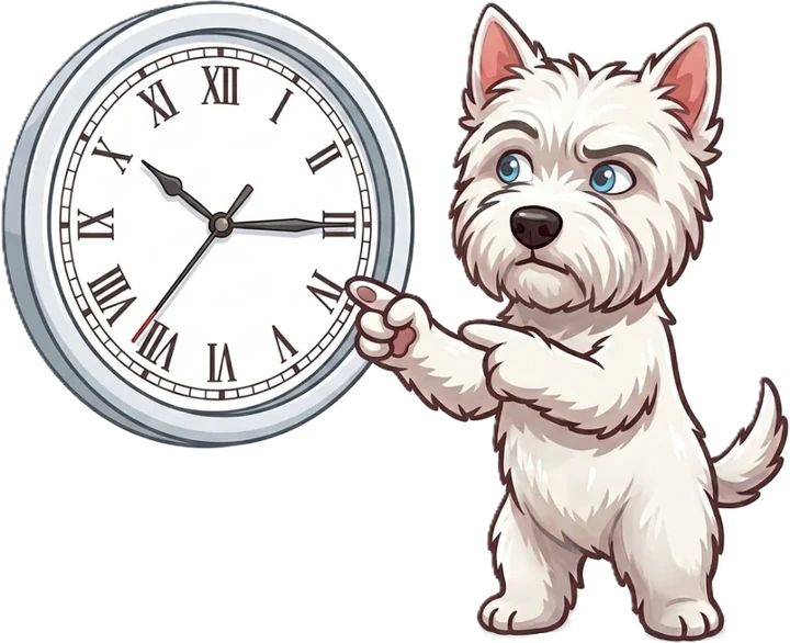 Pelo indica l'orologio